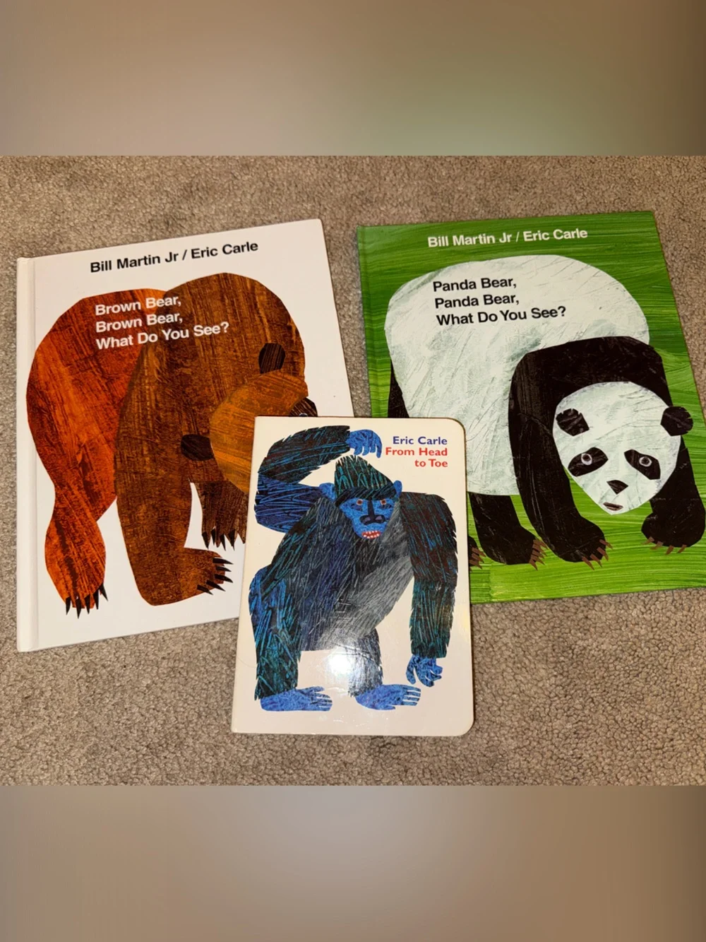 Eric Carle books 3 total